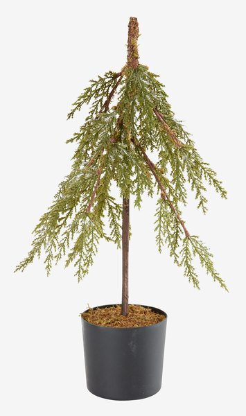 Sapin artificiel BOL Ø10xH46cm vert