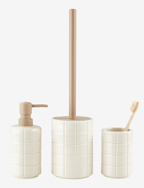 Soap dispenser STENINGE beige