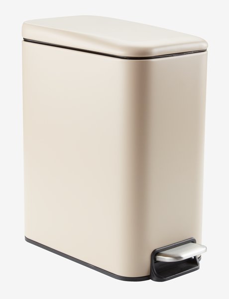 Pedal bin ULLATTI 5L with soft close beige