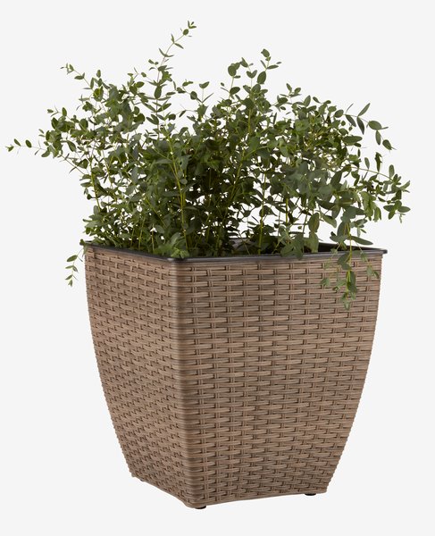 Planter basket ISLOM 38x38x39 assorted