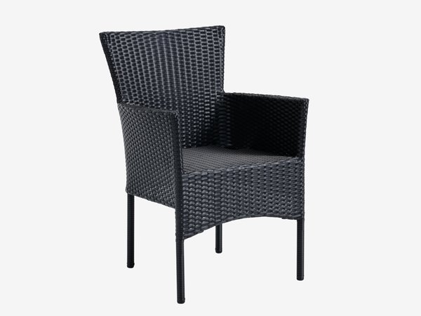 Baštenska stolica AIDT crna