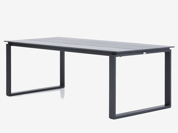 Tavolo da esterno KOPERVIK P100xL215 cm grigio