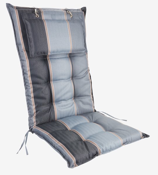 Baštenski jastuk za podesive stolice AKKA siva