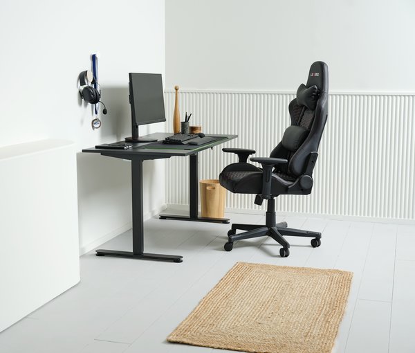 Height adj. desk SVANEKE 70x140 black