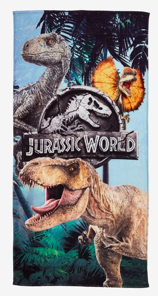 Peškir velur JURASSIC WORLD 70x140