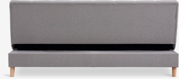 Диван розкладний ILDVED сірий/дуб