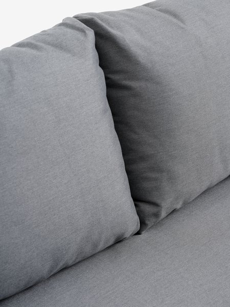 Loungesæt ODDESUND 4.5-pers. grå