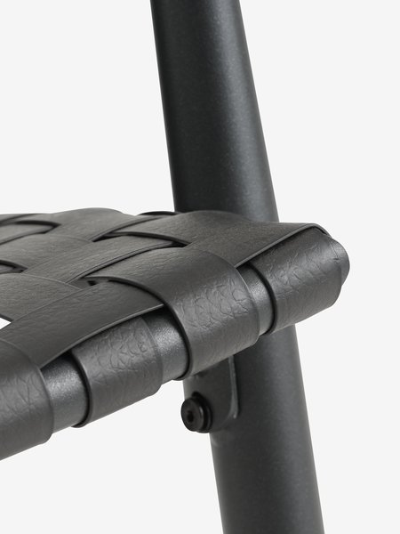 Lounge-Sessel EDDERUP schwarz