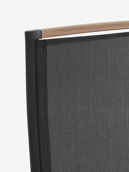 Lettino prendisole BREDSTEN P79xL187 cm nero