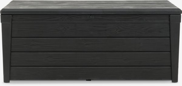 Cushion storage box SVENDBORG W145xH60xD69 dark grey