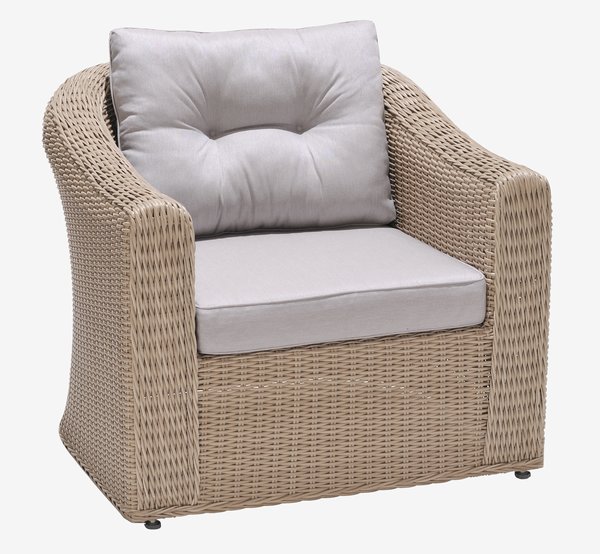 Loungestoel TAMBOHUSE B89xH79xD86 naturel