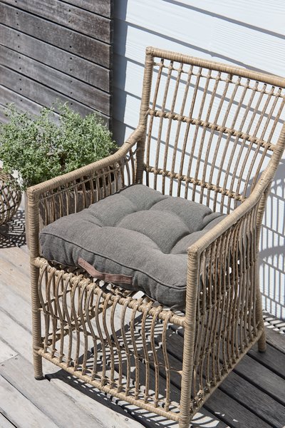 Gartenstuhl Sitzkissen LYTTESHOLM beige dunkel