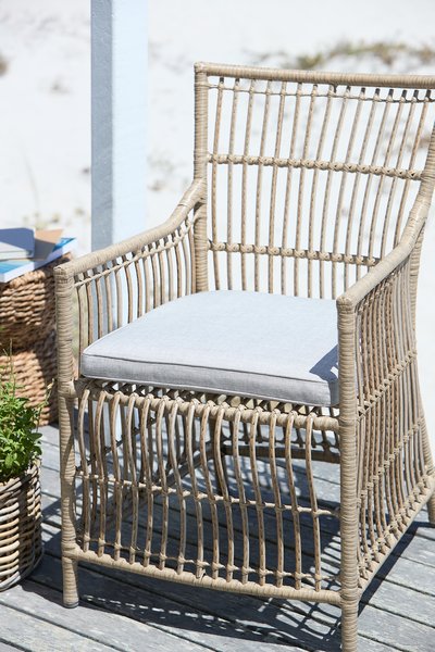 Coussin de jardin pour chaise UDSIGTEN gris