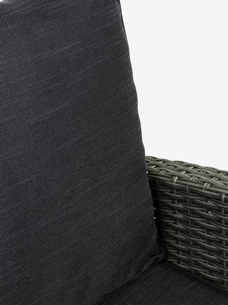 Loungesoffa ONDRUP m/schäslong 3-sits grå