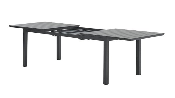 Tuintafel VATTRUP B95xL170/273 zwart