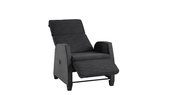Lounge-Sessel DOVRE B66xH102xT80 schwarz
