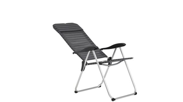 Chaise inclinable THORSMINDE gris