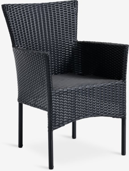 Stacking chair AIDT black