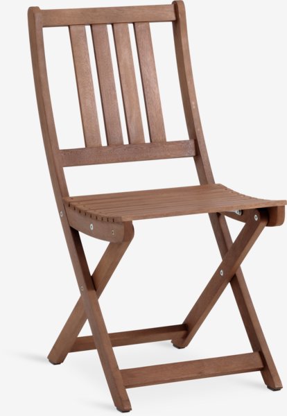 Folding chair EGELUND hardwood