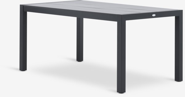 HAGEN L160 table + 4 GUDHJEM chair grey