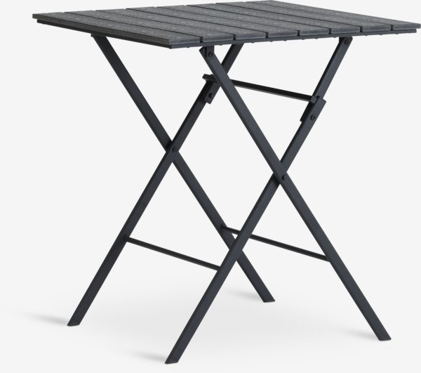 SANDVIKA L65 tafel + 2 TAGMARK stoelen zwart