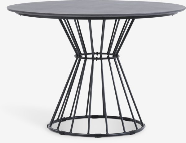 Tavolo da esterno FAGERNES Ø110 grigio