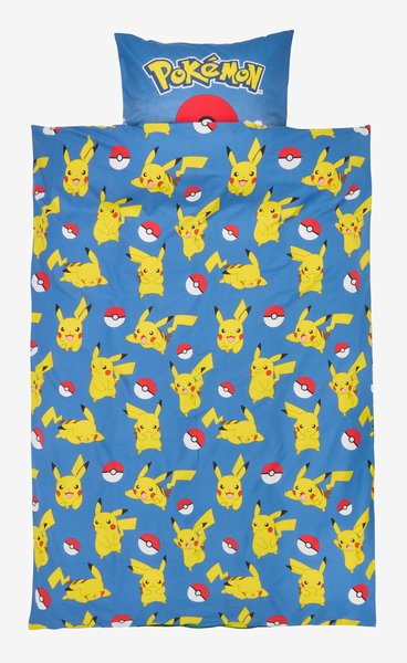 Posteljnina POKEMON 140x200 modra