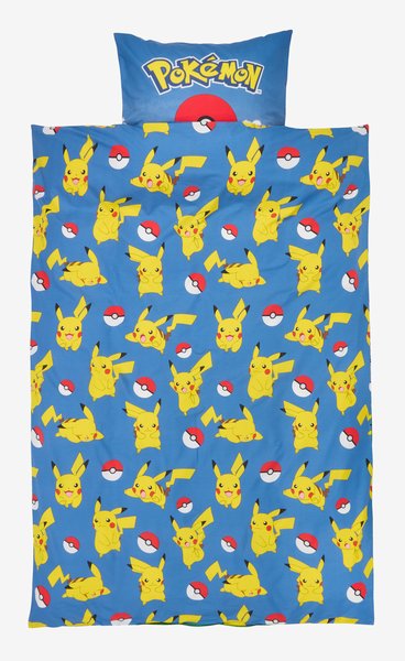 Bettwäsche POKEMON 135x200 blau