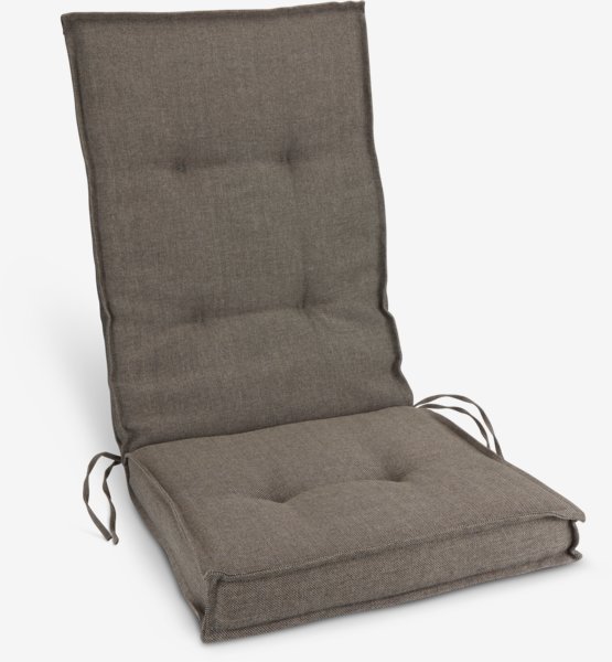 Cojín de jardín para silla reclinable REBSENGE arena oscuro