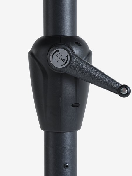 Parasol HALK Ø300 gris foncé