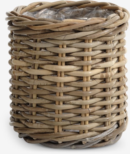 Planter basket SEGLA D38xH37 rattan natural