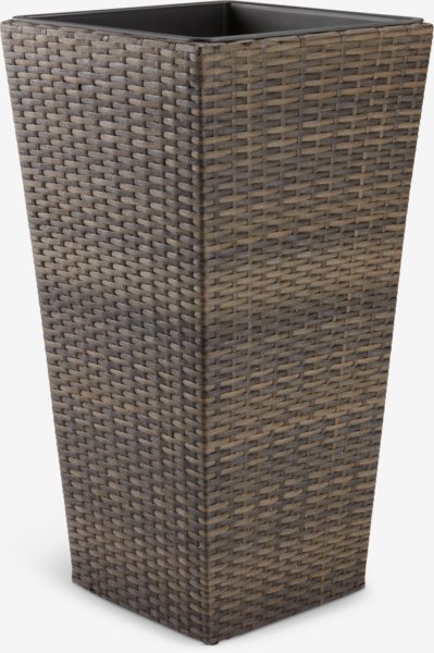 Planter basket BLOMMOR W36xL36xH70 brown