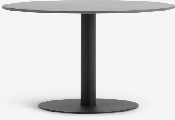 Table d'appoint HELAGS Ø85xH50 noir