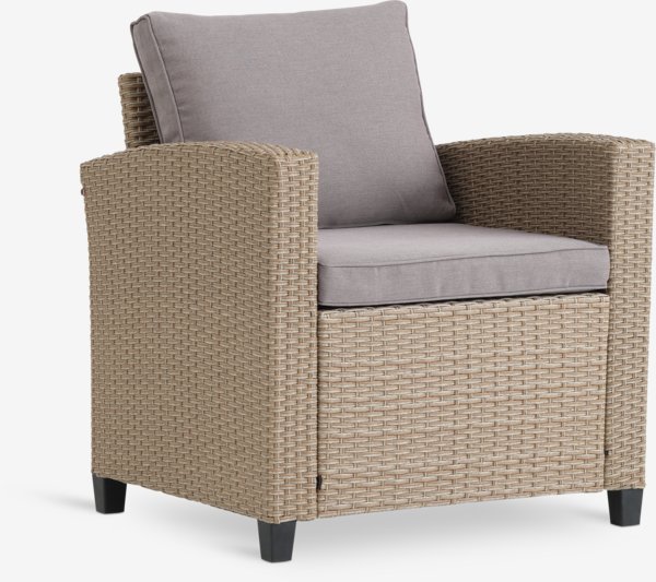 Lounge-Sessel AGERMOSE natur