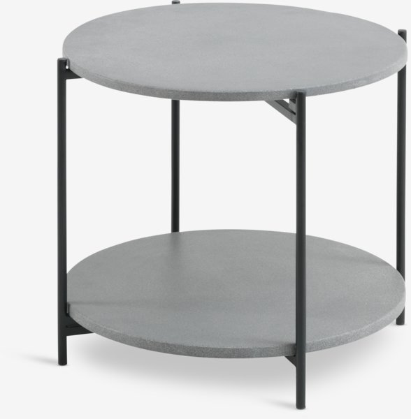 Side table OTTA D53xH46 grey