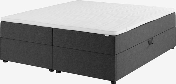 Boxspring 180x200 TYLDA OPBERGRUIMTE GC50 grijs-40