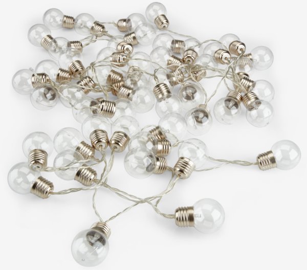 LED string lights FINK L735cm w/50 LED clear
