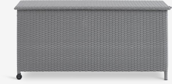 Auflagenbox YDERUP B133xH64xT55 grau