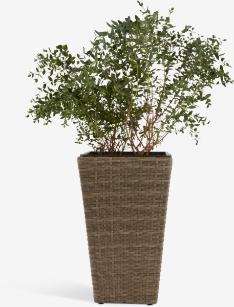 Planter basket BLOMMOR W31xL31xH50 natural