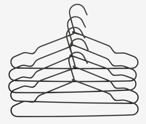 Clothes hangers Metal, plastic or wooden hangers JYSK