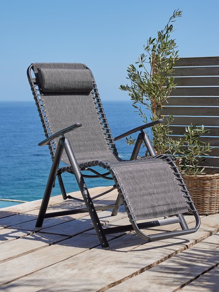 Sedia relax MAKHOLM grigio