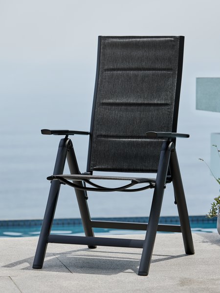 Regulerbar stol MYSEN grå