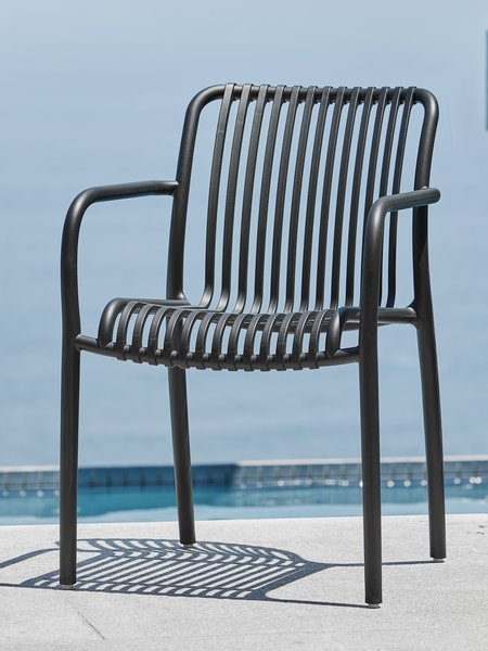 Stacking chair NABBEN black