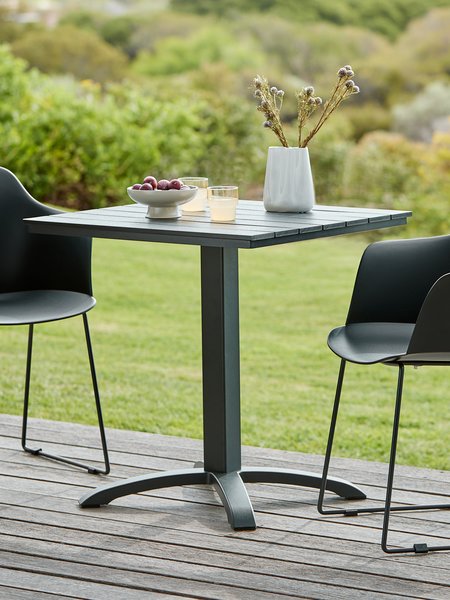 Bistro table HOBRO W70xL70 black