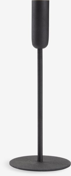 Candlestick OLAV D9xH24cm black