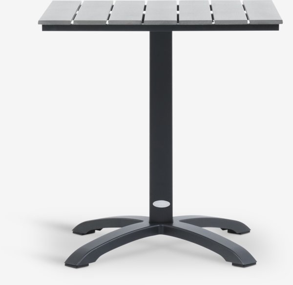 Bistro table HOBRO W70xL70 grey