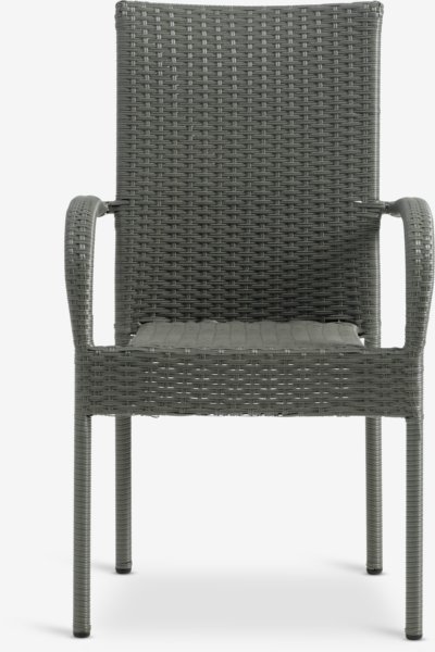 Stacking chair GUDHJEM grey