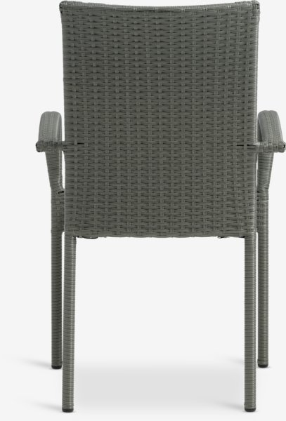 Stapelbar stol GUDHJEM grå