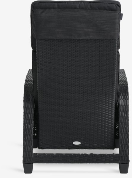 Lounge-Sessel DOVRE B66xH102xT80 schwarz