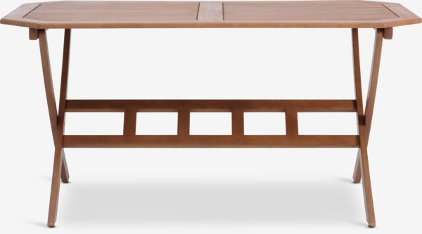 Mesa de jardín FEDDET A86xL150 madera dura